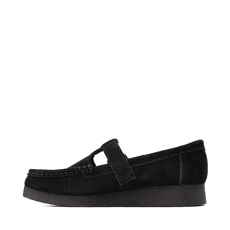 Womens Clarks Wallabee Evo T-Bar Mocassin