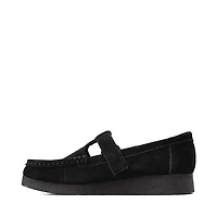 Womens Clarks Wallabee Evo T-Bar Mocassin