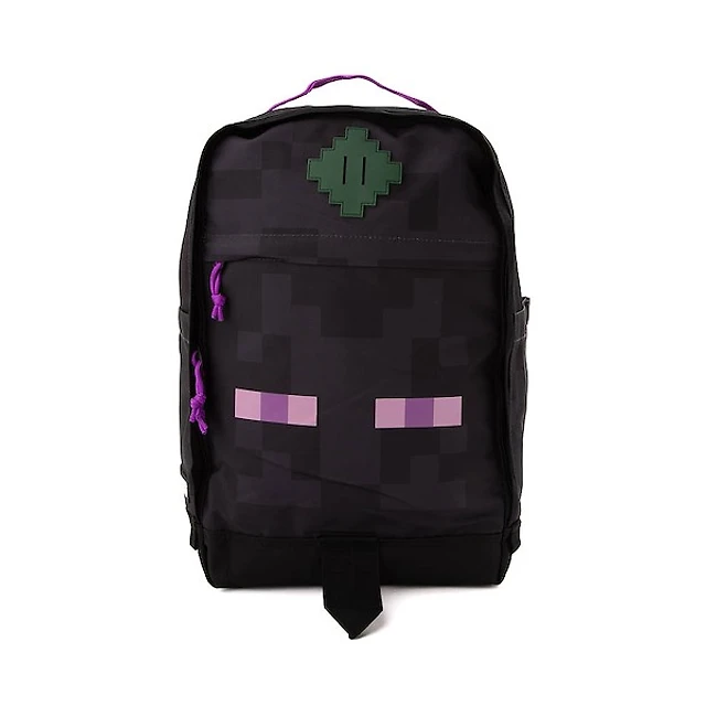 Minecraft Enderman Glow-In-The-Dark Backpack - Black