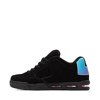 Womens DC Command Skate Shoe - Black / Pink Blue
