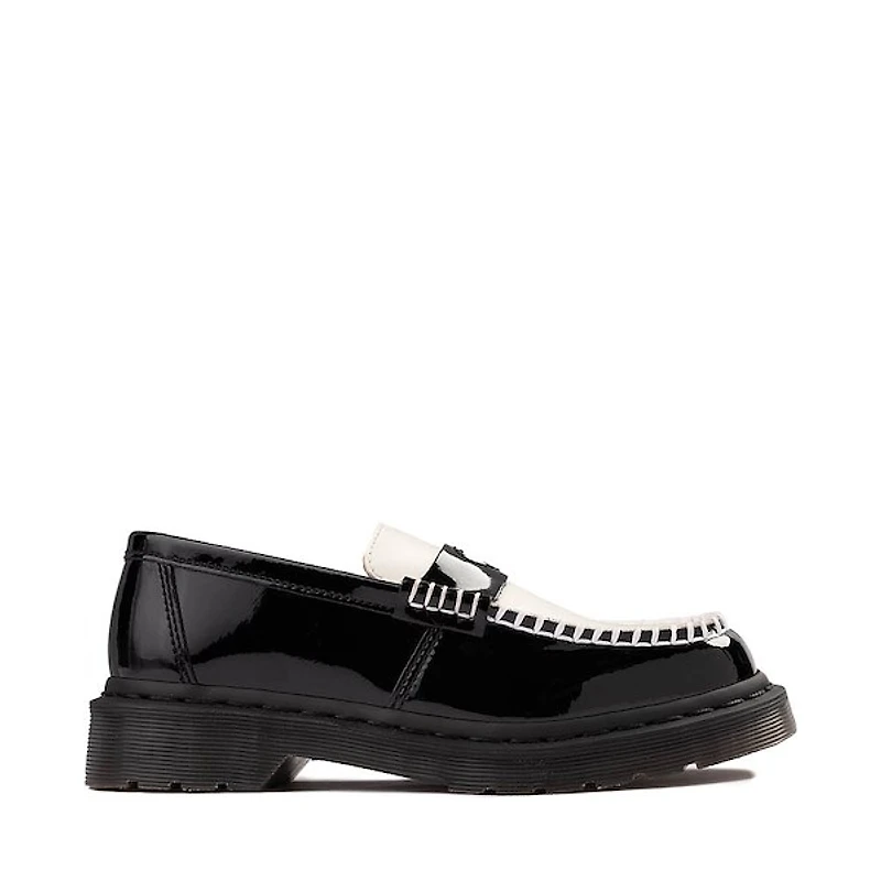 Womens Dr. Martens Penton Heart Loafer - Black