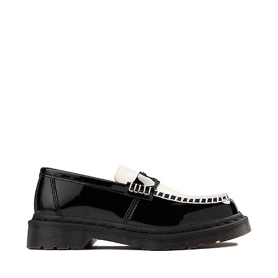 Womens Dr. Martens Penton Heart Loafer - Black