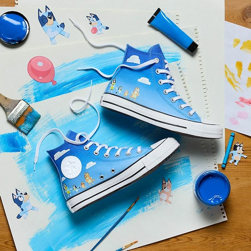 Converse x Bluey Chuck Taylor All Star High-Top Sneaker - Blue
