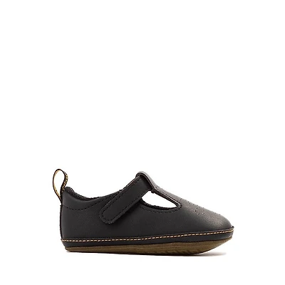 Dr. Martens Polley Mary Jane Crib Shoe - Baby Black