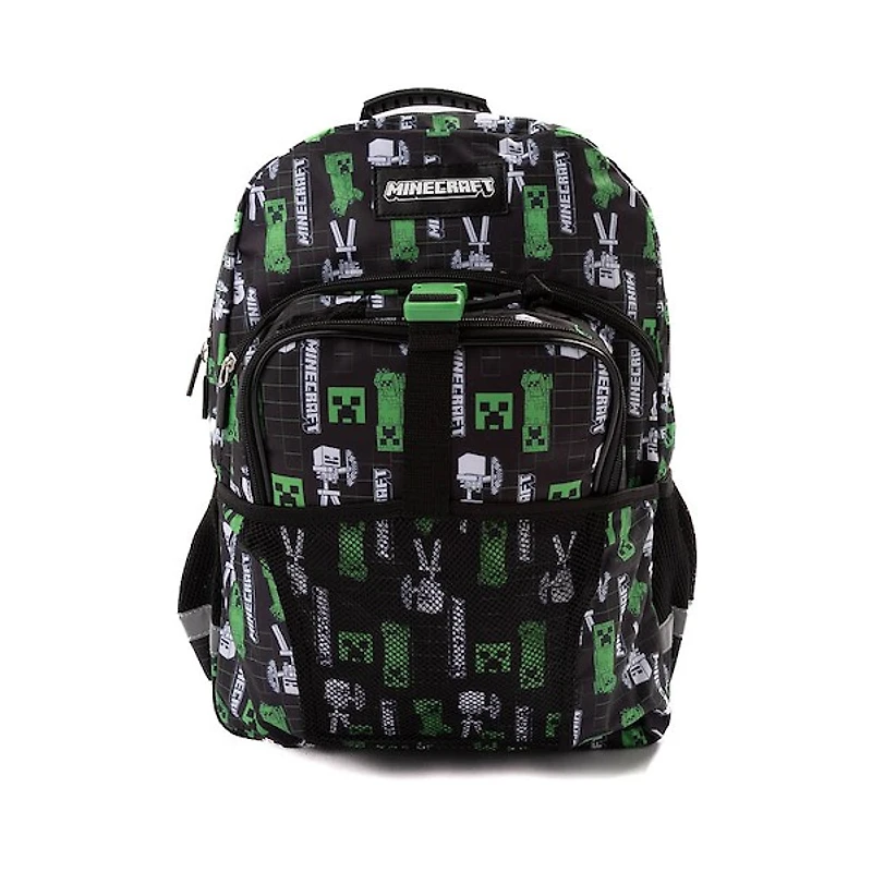 Minecraft Backpack Set - Black