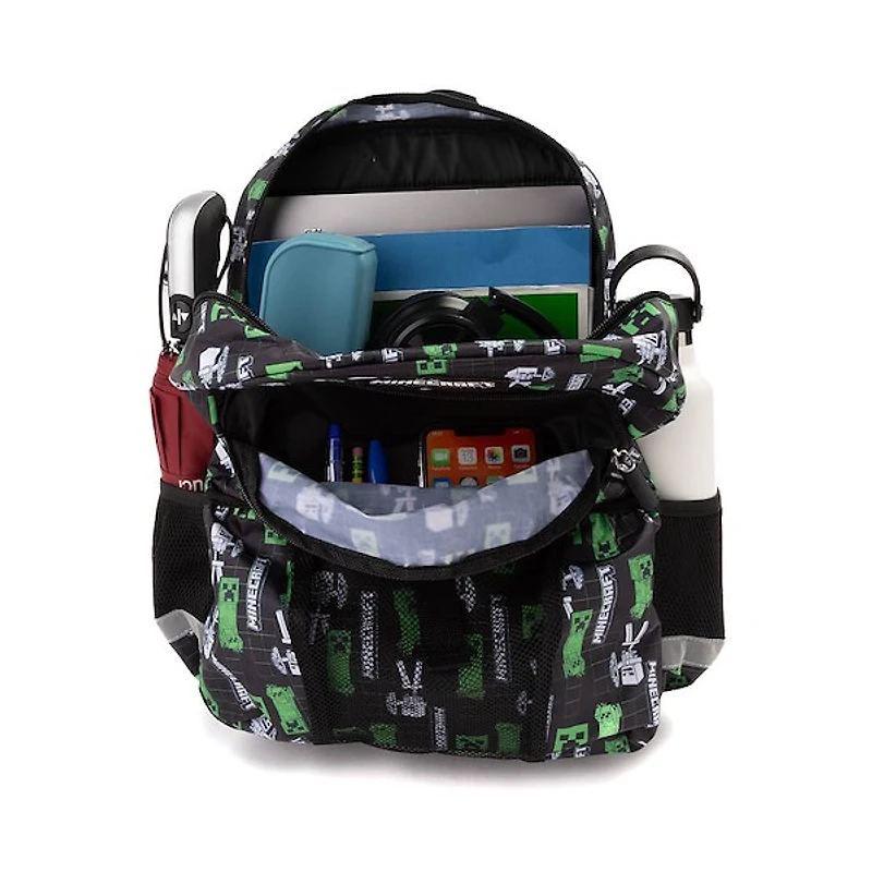 Minecraft Backpack Set - Black