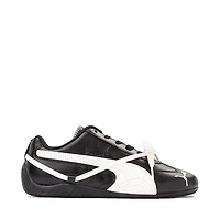 Womens PUMA x ROSÉ Speedcat Leather Athletic Shoe - Black / Warm White