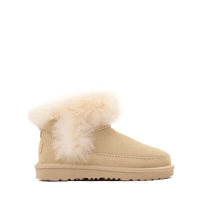 UGG® Classic Ultra Mini Chalet Boot - Little Kid / Big Sand