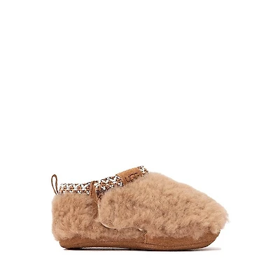 UGG® Tasman Maxi Curly Slipper - Baby / Toddler Chestnut