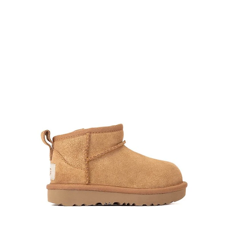 UGG® Classic Ultra Mini Dazzle Boot - Toddler / Little Kid - Chestnut