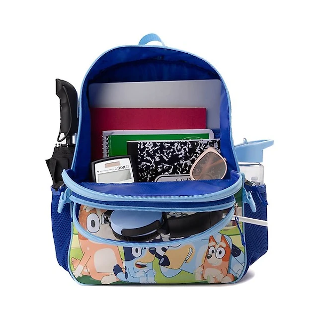 Bluey Blue Backpack Set