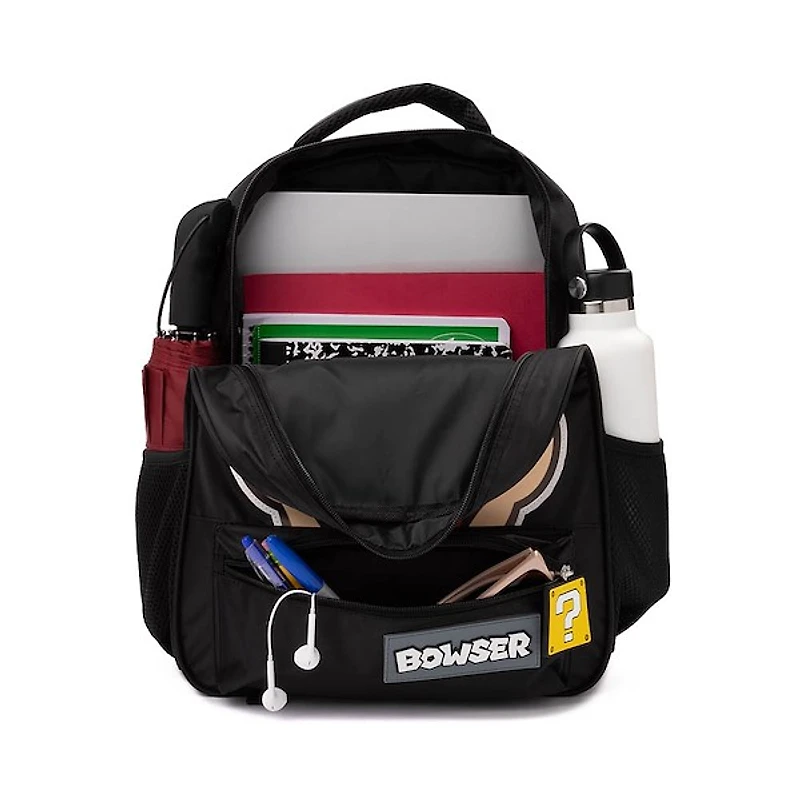 Super Mario Bros. Bowser Face Backpack - Black