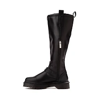 Womens Dr. Martens Anistone Knee High Biker Boot - Black