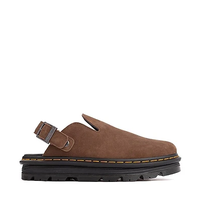 Dr. Martens Zebzag Slingback Platform Mule - Dark Brown