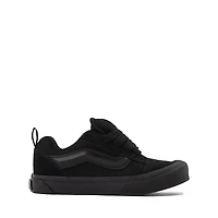 Vans Knu Skool Skate Shoe - Little Kid - Black Monochrome
