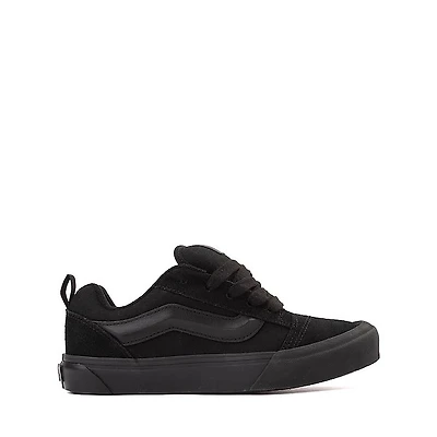 Vans Knu Skool Skate Shoe - Big Kid Black Monochrome