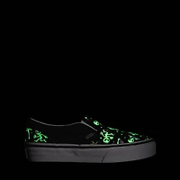 Vans Classic Slip-On Cosmic Cruisers Skate Shoe - Little Kid - Black