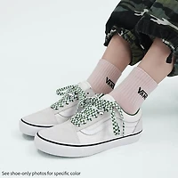 Vans Premium Old Skool Skate Shoe - Marshmallow / Green