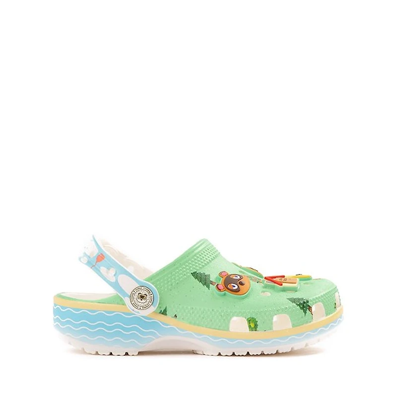 Animal Crossing Crocs Classic Clog - Little Kid / Big Green