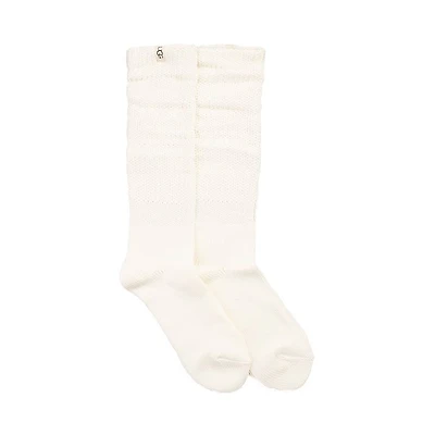 Womens UGG® Tyla Slouchy Crew II Socks - Nimbus