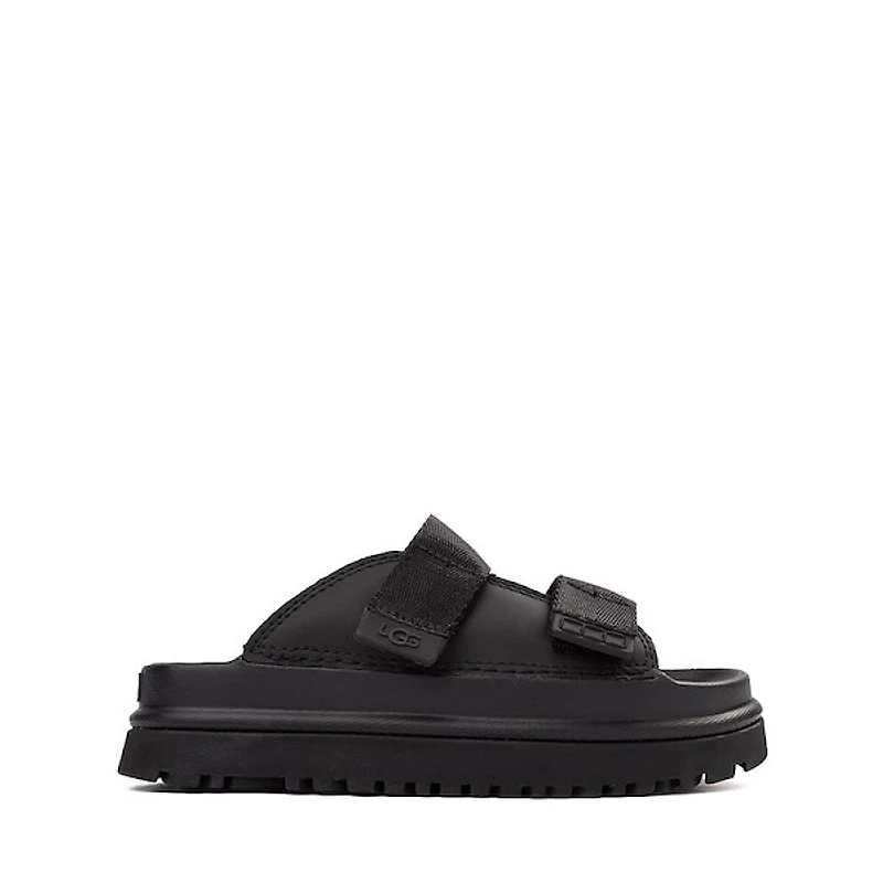 UGG® Goldenglow Slide Sandal - Toddler / Little Kid Big Black