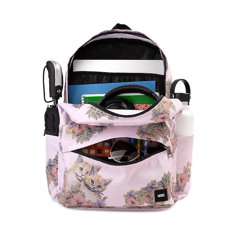 Vans Old Skool Backpack - Pink / Kitties
