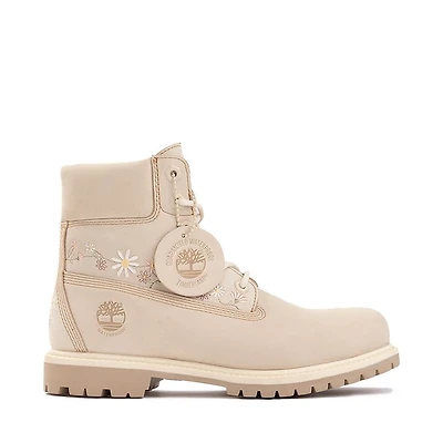 Womens Timberland® Premium 6-Inch Embroidered Boot - Angora