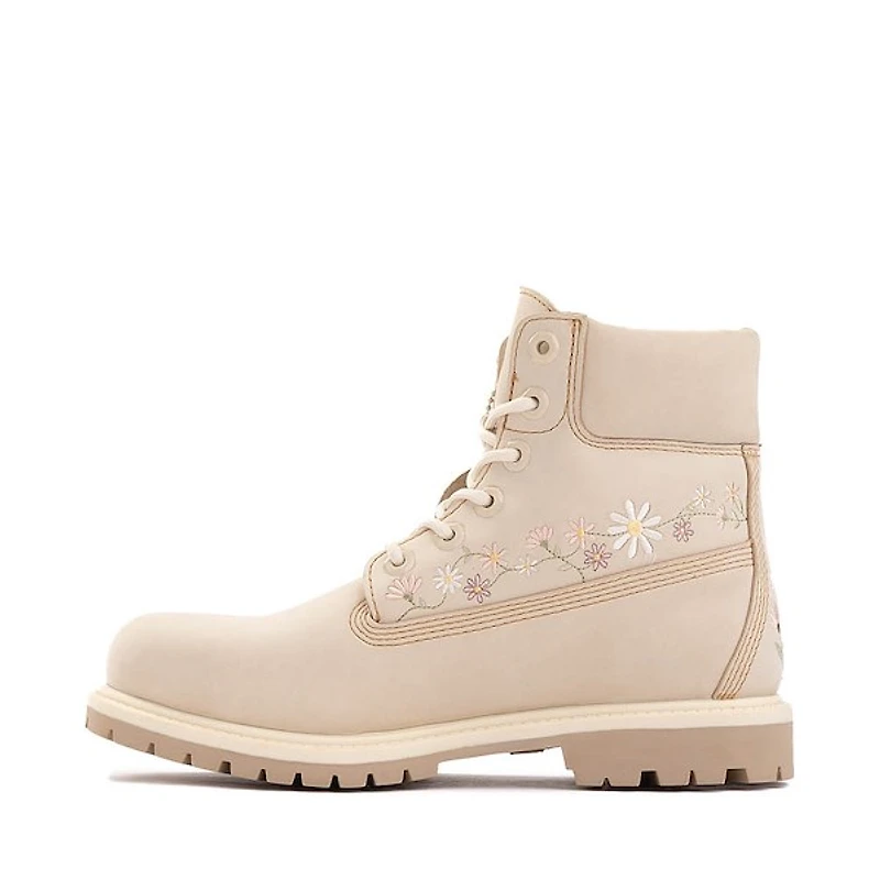 Womens Timberland® Premium 6-Inch Embroidered Boot - Angora