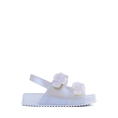 Mini Melissa Cozy Sandal - Toddler / Little Kid Pearly Blue
