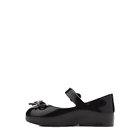 Mini Melissa Sweet Love Ballet Flat - Toddler / Little Kid Black