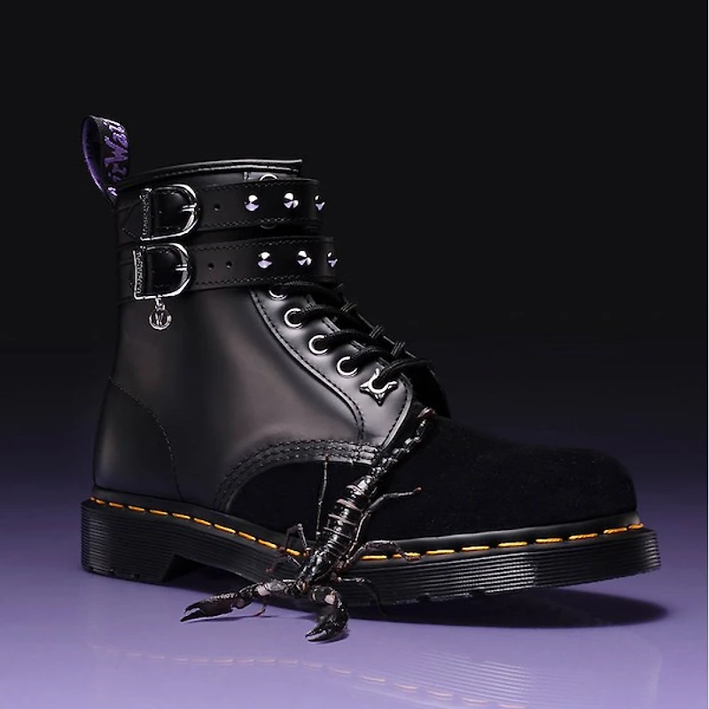 Dr. Martens x Wednesday 1460 8-Eye Boot - Black