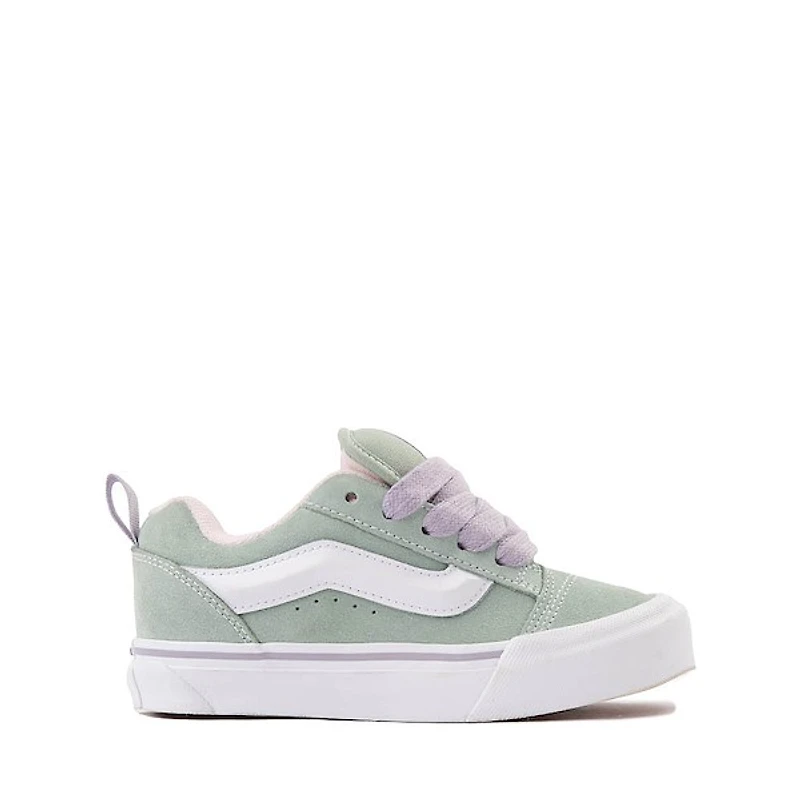 Vans Knu Skool Skate Shoe - Little Kid Olive / Lilac