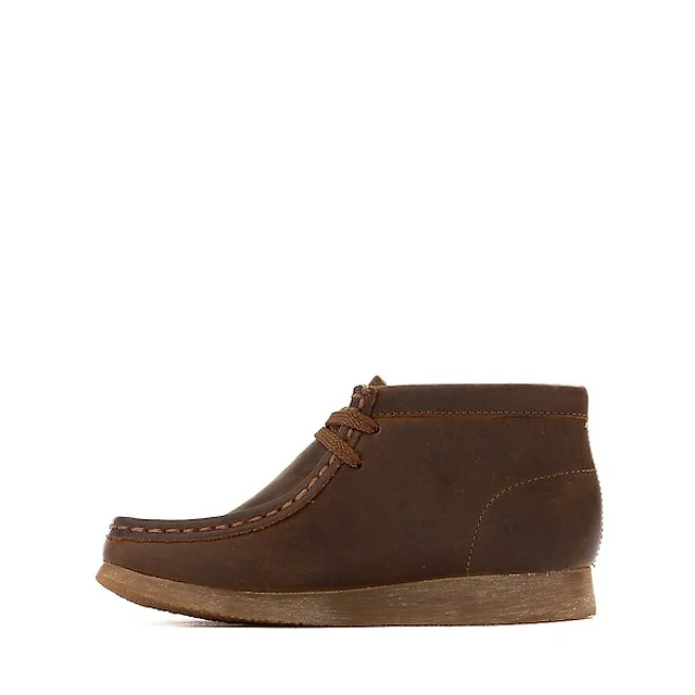 Clarks Wallabee Boot - Big Kid - Beeswax
