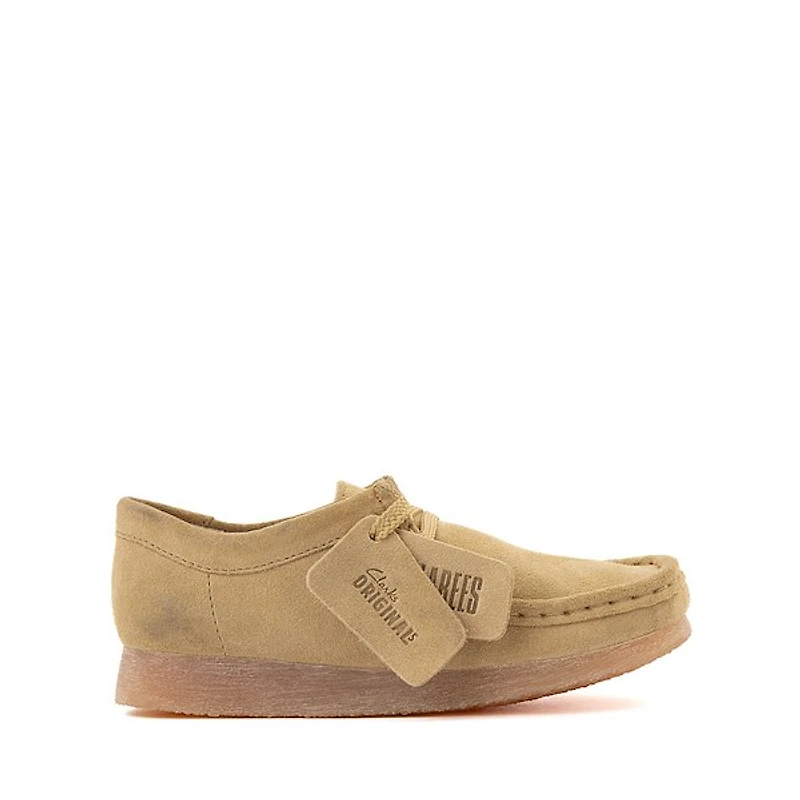 Clarks Wallabee Low Boot - Little Kid Maple