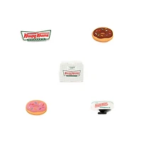 Krispy Kreme Crocs Jibbitz&trade Shoe Charms 5 Pack - Multicolor