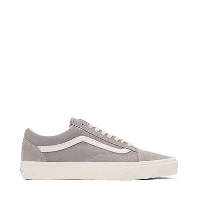 Vans Old Skool Pig Suede Skate Shoe - Drizzle / Marshmallow