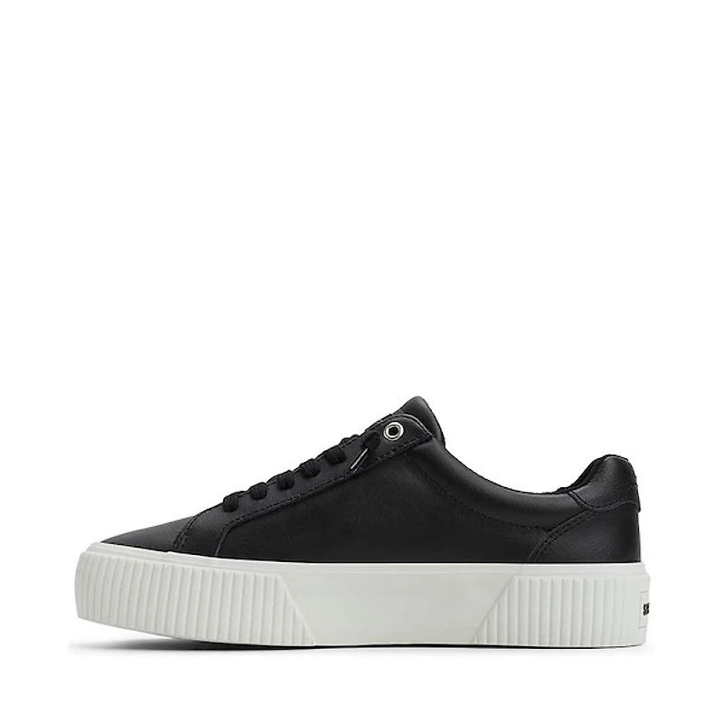 Womens Sperry Top-Sider Bermuda Platform Sneaker - Black