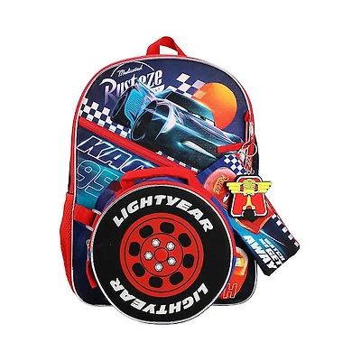 Disney Pixar Cars 3 Backpack Set - Red