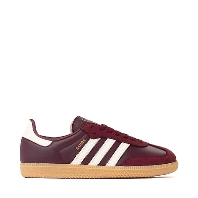 Womens adidas Samba OG Athletic Shoe - Maroon / Off White Gum