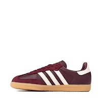Womens adidas Samba OG Athletic Shoe - Maroon / Off White Gum