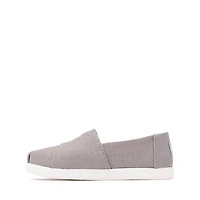 TOMS Alpargata Slip-On Casual Shoe - Little Kid / Big Kid - Drizzle Grey