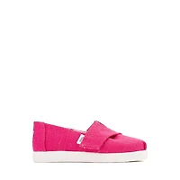 TOMS Alpargata Slip-On Casual Shoe - Baby / Toddler / Little Kid - Fuchsia