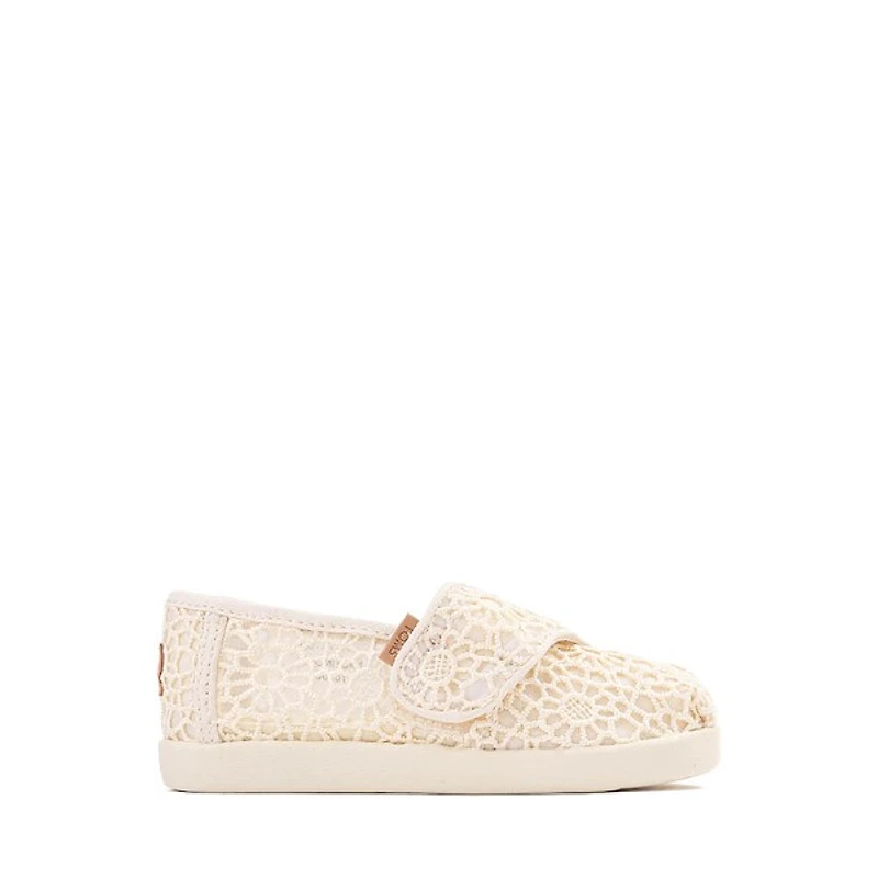 TOMS Alpargata Crochet Slip-On Casual Shoe