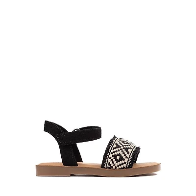 TOMS Remi Sandal - Baby / Toddler Little Kid Black Diamond
