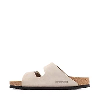 Womens Birkenstock Arizona Slide Sandal - Shimmering Taupe