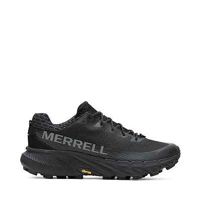 Mens Merrell Agility Peak 5 Running Shoe - Black
