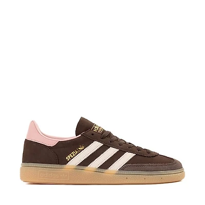 Womens adidas Handball Spezial Athletic Shoe - Dark Brown / Alumina Wonder Mauve