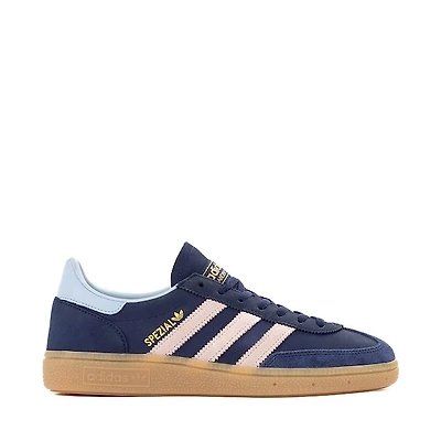 Womens adidas Handball Spezial Athletic Shoe - Dark Blue / Wonder Quartz Clear Sky