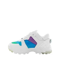Kurt Geiger Mini Lettie Eagle Sneaker - Little Kid / Big White Rainbow
