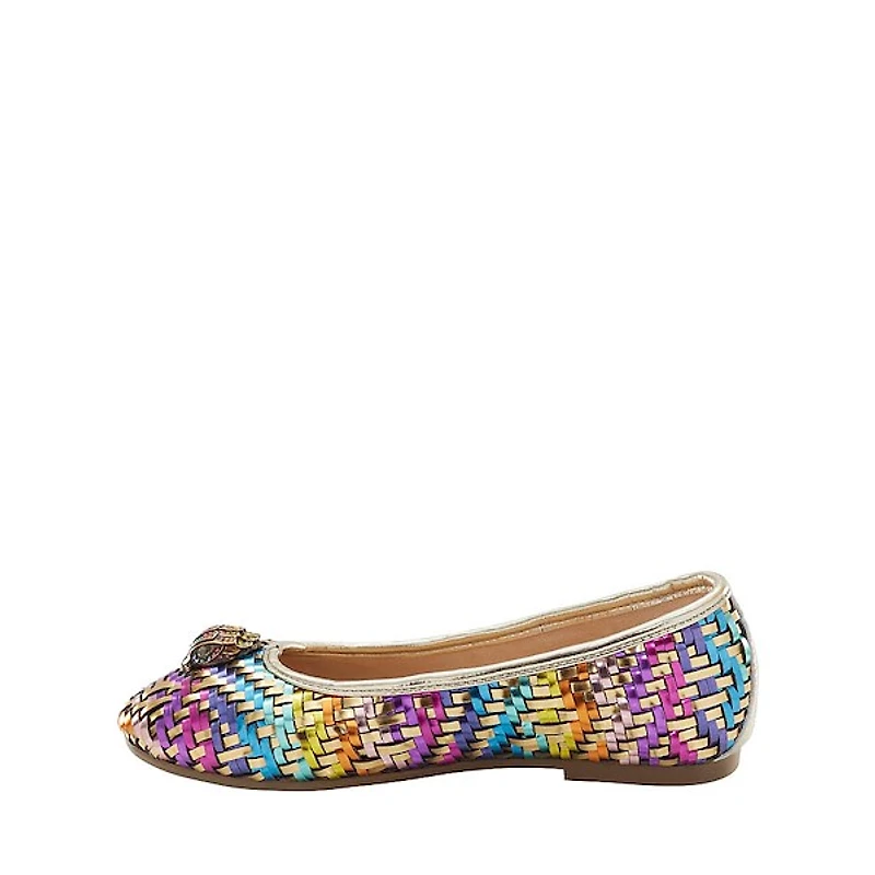 Kurt Geiger Mini Eagle Ballerina Flat - Little Kid / Big Gold
